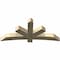 Ekena Millwork Alberta Rough Sawn Timber Gable Bracket, Douglas Fir, 72"W x 33"H x 6"D x 6"F, 11/12 Pitch GBW072X33X0606ALB00RDF - alternate 2